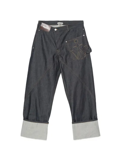 JW Anderson button-fastening wide-leg jeans Blue DT0131PG1930