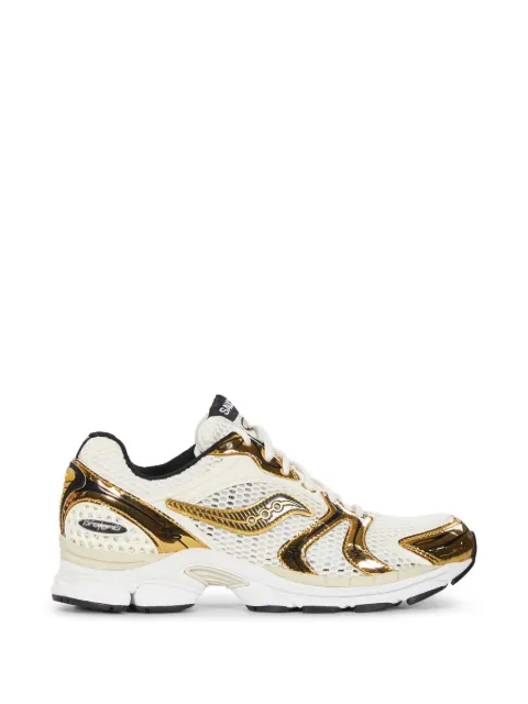Saucony ProGrid Triumph 4 metallic-effect mesh sneakers White S1012311013