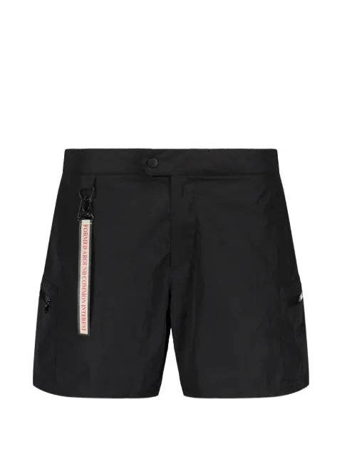 Iceberg logo-patch swim shorts Black ICE26MBS04