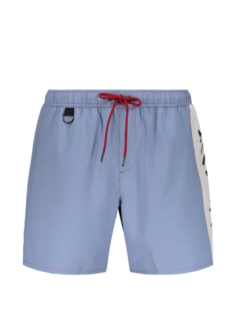 Iceberg logo-print swim shorts Blue ICE26MBM09