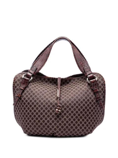 Celine Pre-Owned 2000-2026 Macadam Canvas Bittersweet hobo bag Brown D6KZGMGUPQOD8VQF