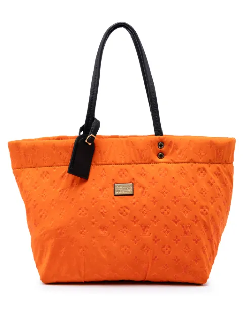 Louis Vuitton Pre-Owned 2008 Monogram Embossed Neoprene Scuba MM tote bag Orange UUQH9WXDL788DZ9G