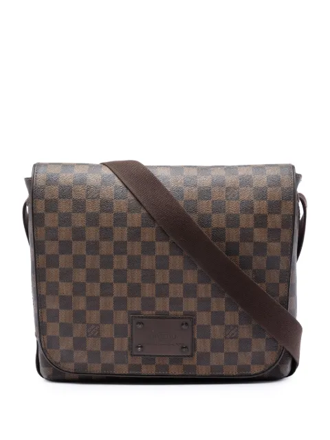 Louis Vuitton Pre-Owned 2009 Damier Ebene Brooklyn MM crossbody bag Brown R8RPO2INYRUTT1CK