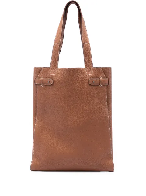 Hermès Pre-Owned 2018 Negonda Cabas Vertige tote bag Brown A4TV1M6GWR1JJPEI