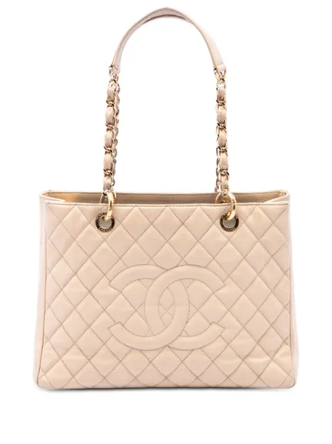 CHANEL Pre-Owned 2010-2011 Caviar Grand Shopping tote bag Brown 8OOFENCGYQXYZ8K9