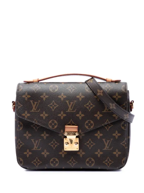 Louis Vuitton Pre-Owned 2018 Monogram Pochette Metis satchel Brown 4FKHODLPWIO0CDSH