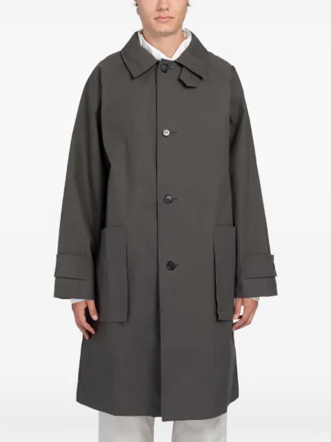 Margaret Howell Railway Mac trench coat Grey MHOU0119S26KSQELE