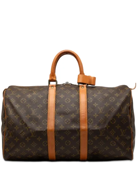 Louis Vuitton Pre-Owned 1986 Monogram Keepall 45 travel bag Brown S54GN77ASBLO08NT