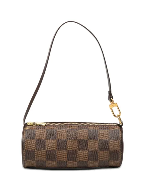 Louis Vuitton Pre-Owned 1990-2010 Damier Ebene Papillon Pochette handbag Brown BOURLKBGQVNPEUDK