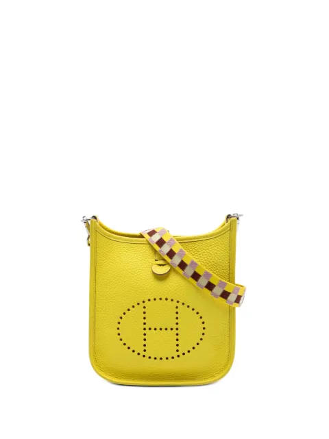 Hermès Pre-Owned 2022 Clemence Amazone Evelyne 16 crossbody bag Yellow 1GAFYQUI6O9PULIJ