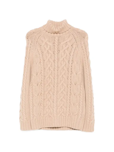 Brunello Cucinelli cable-knit roll-neck sweater Neutrals MA2301503C174