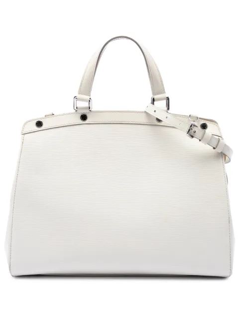 Louis Vuitton Pre-Owned 2012 Epi Brea MM satchel White F72S0KWX3BS86KEW