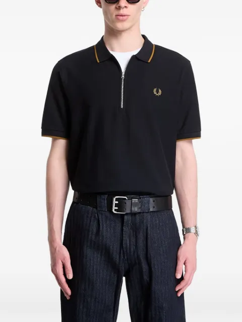 Fred Perry cotton polo shirt Black M2480102