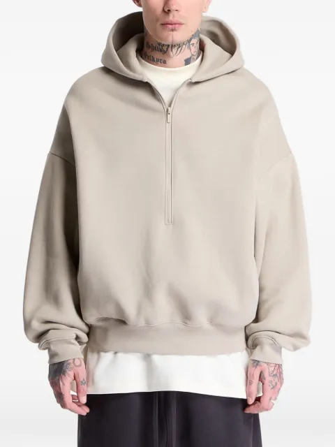 FEAR OF GOD ESSENTIALS Property half-zip hoodie Neutrals 192SP266912F849