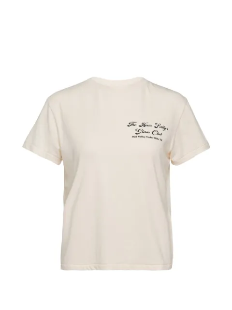 GLOWNY graphic-print T-shirt Neutrals GY26SPTS004000BE