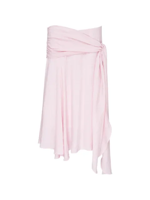 GLOWNY Sunset draped midi skirt Pink GY26SPSK00500LIP