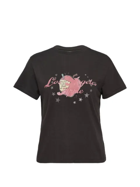 GLOWNY graphic-print T-shirt Black GY26SPTS005000CH
