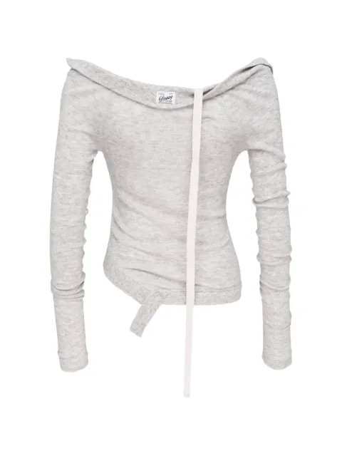 GLOWNY long-sleeve top Grey GY26SPLS00200MGR