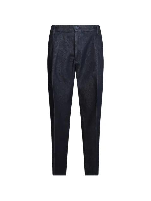 Briglia 1949 pressed-crease pleated tailored trousers Blue MANHATTAND40014441