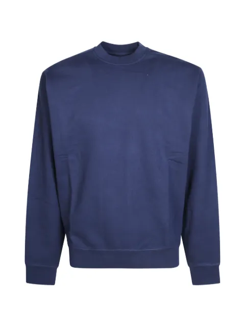 Arte Antwerp City logo-print crew-neck sweater Blue AW26142C
