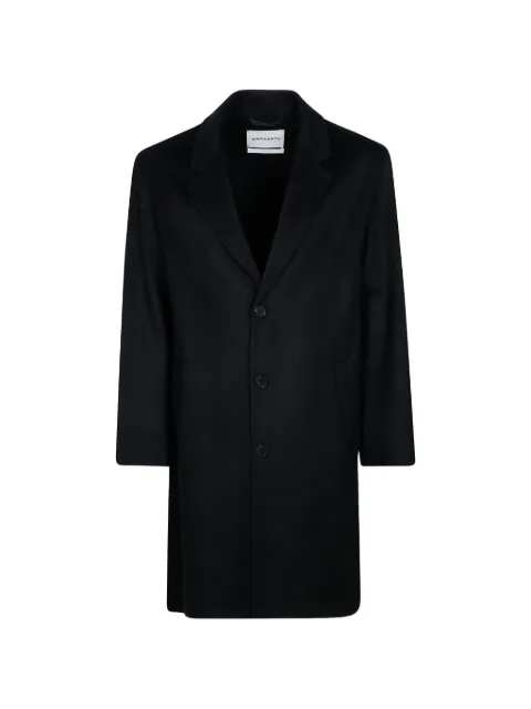AMARÁNTO oversized single-breasted coat Black B6AC0006