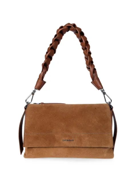 Coccinelle Boheme suede shoulder bag Brown E1P6P120101