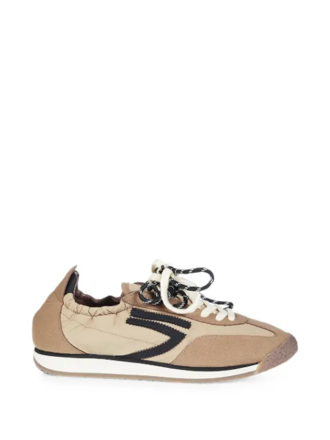 Puraai 6.02 Panther panelled sneakers Neutrals PU602P