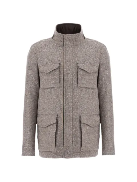 Herno wool long-sleeve jacket Neutrals FI00025UR33497