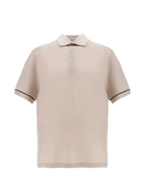 Herno Resort wool polo shirt Neutrals JPL0011UR52068