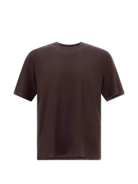 Herno short-sleeve crew-neck T-shirt Brown JG00054UR