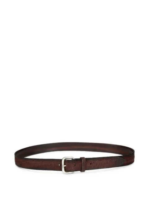 Orciani Blade textured leather belt Brown U08433BLA