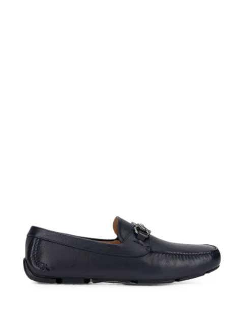 Ferragamo leather loafers Blue 02C398