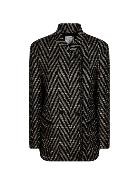 Forte Forte chevron-jacquard jacket Black 15015