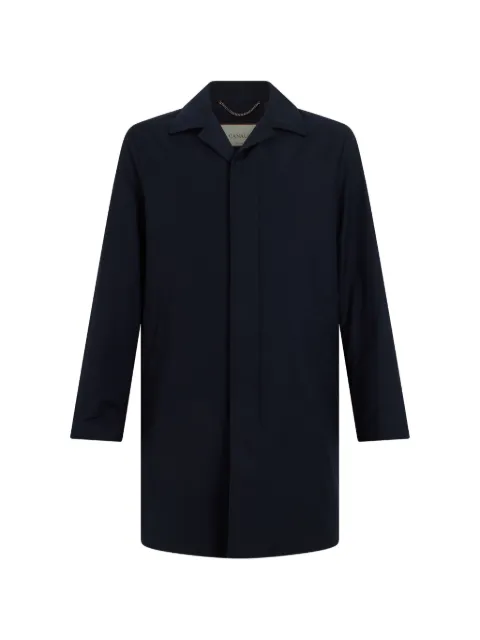 Canali concealed-fastening coat Blue O10524WSG02953