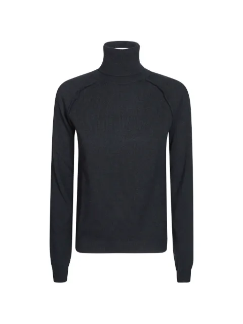 DONDUP polo-neck wool sweater Grey DT450M01038D002