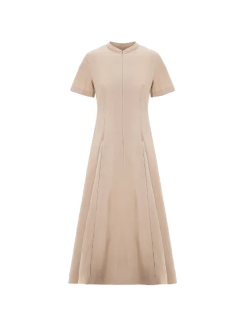 Herno Resort midi dress Neutrals AB00021DR12917S