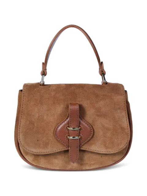 Coccinelle Mavery calf suede tote bag Brown E5U7H580101