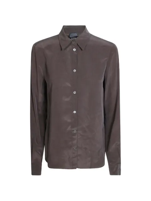 PINKO crepe shirt Brown 105593A3L1