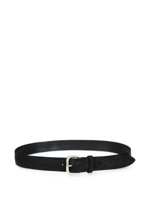 Orciani Blade textured leather belt Black U08433BLA