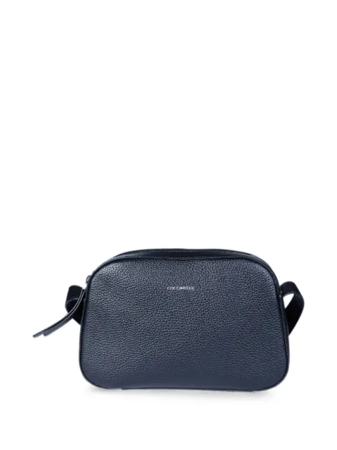 Coccinelle grainy-leather shoulder bag Black E1VGF150101