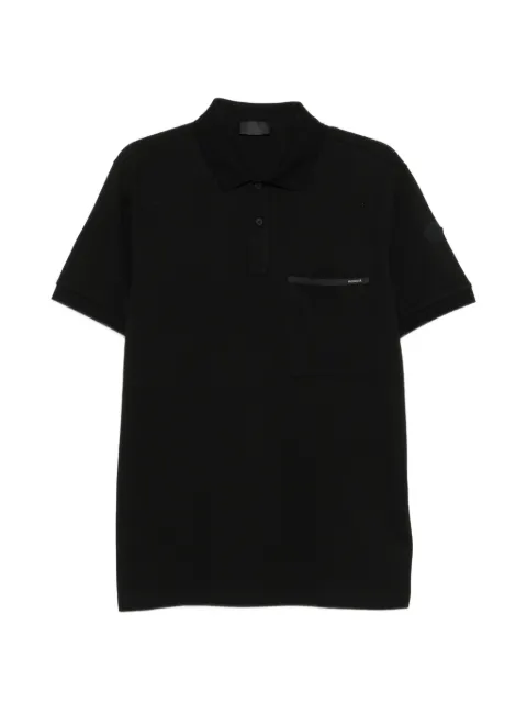 Moncler chest-pocket polo shirt Black L20918A0000189A16