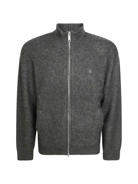 Carhartt WIP Curtis zip-up cardigan Grey I037033