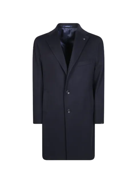 Tagliatore Bruce single-breasted coat Blue CFBM13X350001B5054