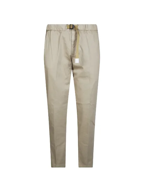 White Sand belted gabardine trousers Neutrals 26WSU6605