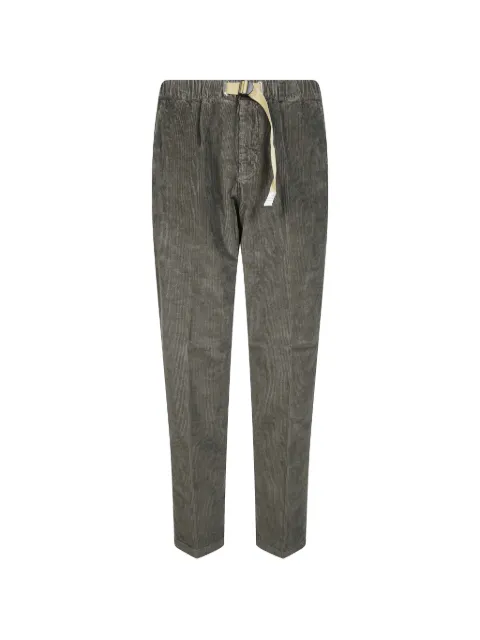 White Sand belted corduroy trousers Grey 26WSU66181