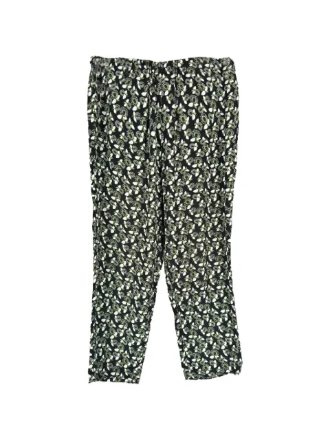 Marni Pre-Owned abstract floral-print trousers Green RFCPUGBCL757538W