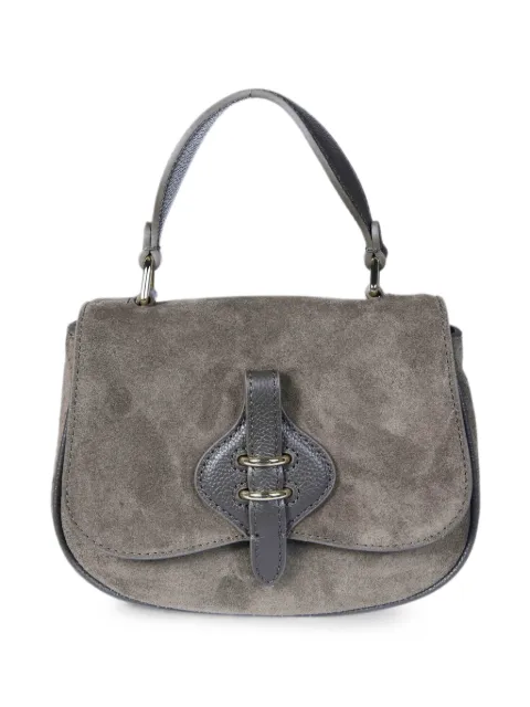 Coccinelle Mavery suede shoulder bag Grey E5U7H580101