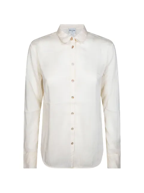 Forte Forte button-down long-sleeve cotton shirt Neutrals 15102