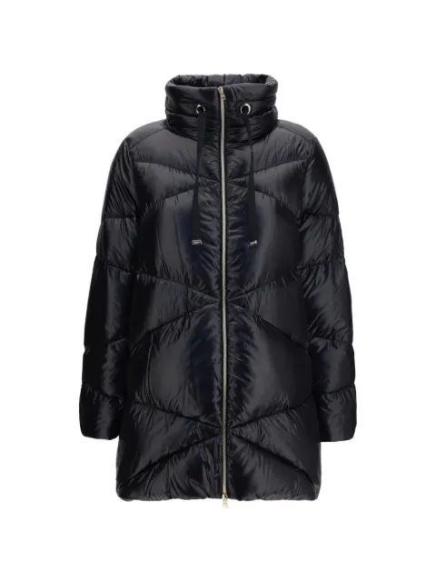 Herno quilted drawstring-hood jacket Blue PI002313D12017Z