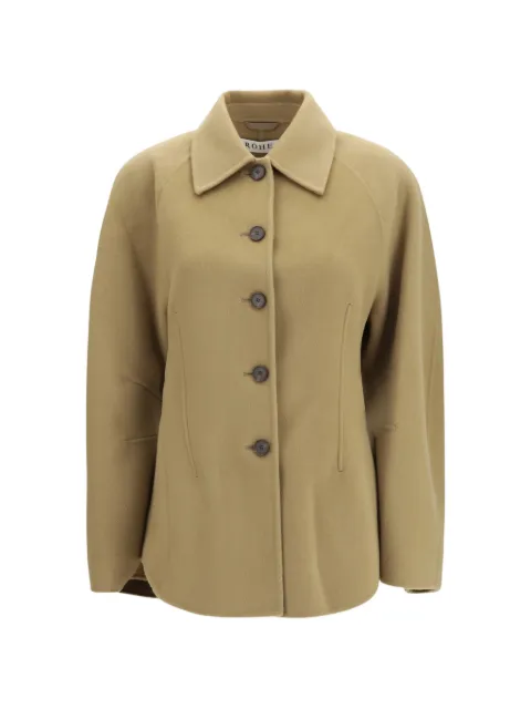 Róhe double-faced sculptural jacket Neutrals 42011250